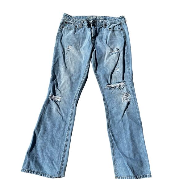 Y2k boot cut American eagle jeans sz. 14 - Picture 1 of 7